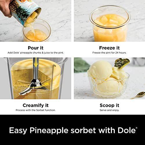 キッチン家電 Ninja CreamI NC300 Ninja CREAMi Frigorífico multifuncional, 1,4 l de capacidade, 3